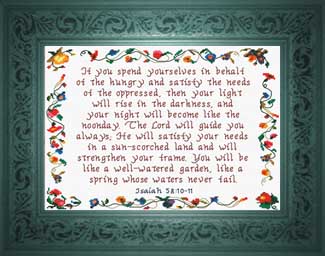 Guide You Always - Isaiah 58:10-11